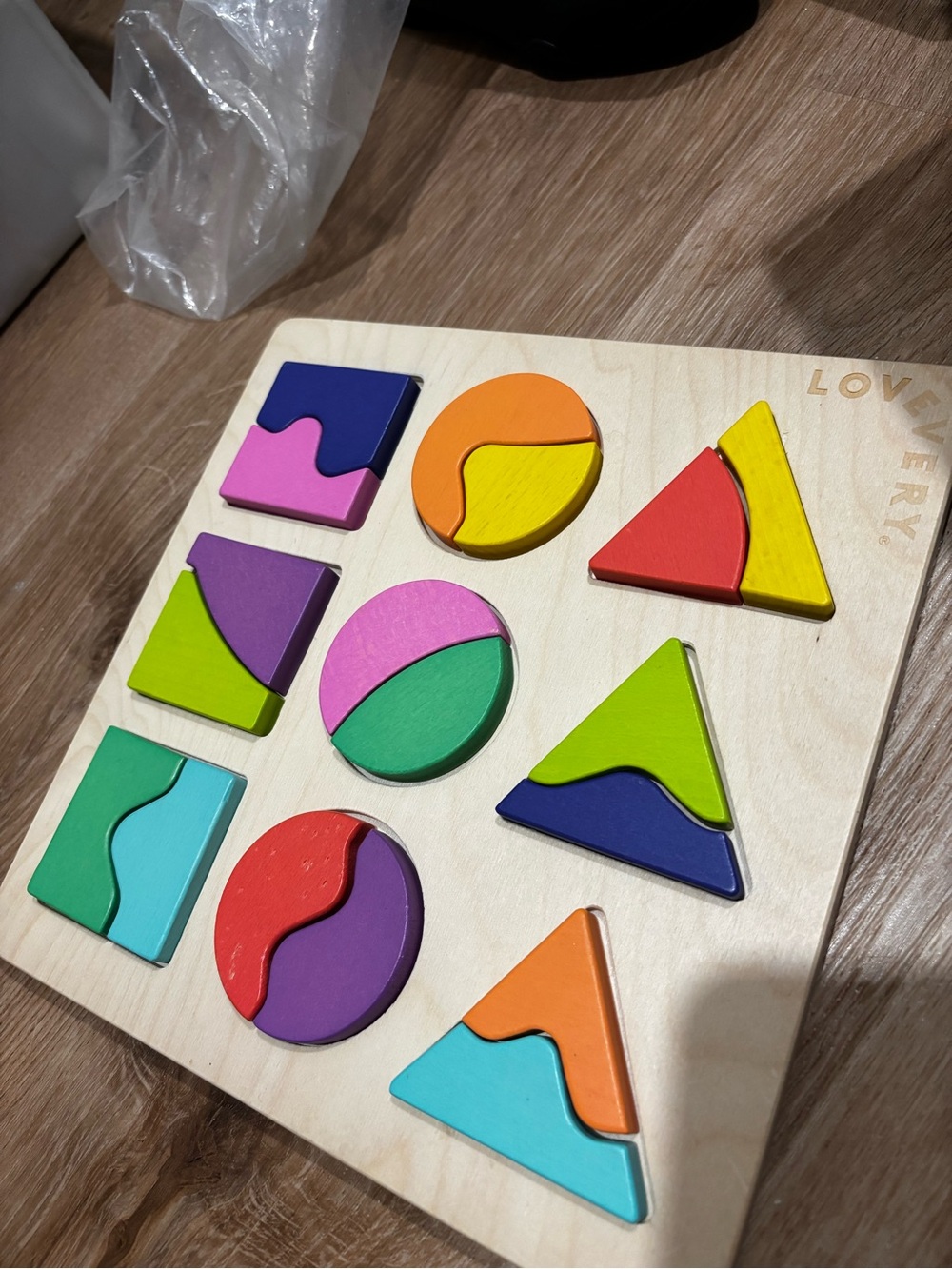 Lovevery puzzle Wood